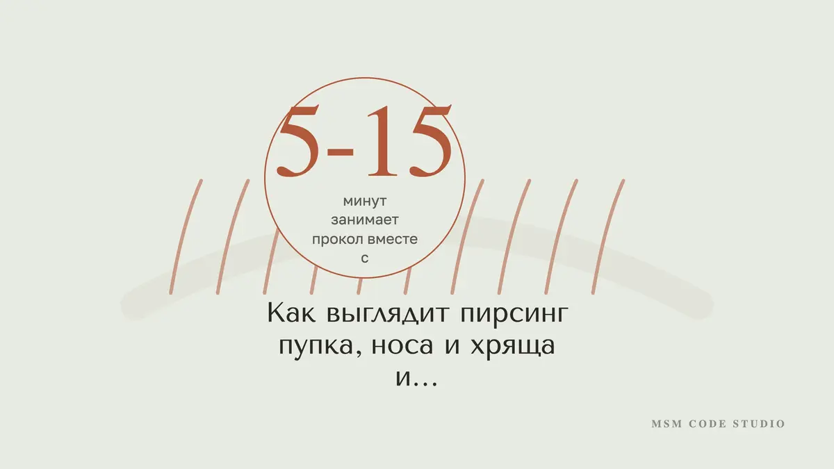 Как выглядит пирсинг пупка, носа и хряща и как заживает. Брови и ресницы в MSM Code Studio, Мытищи